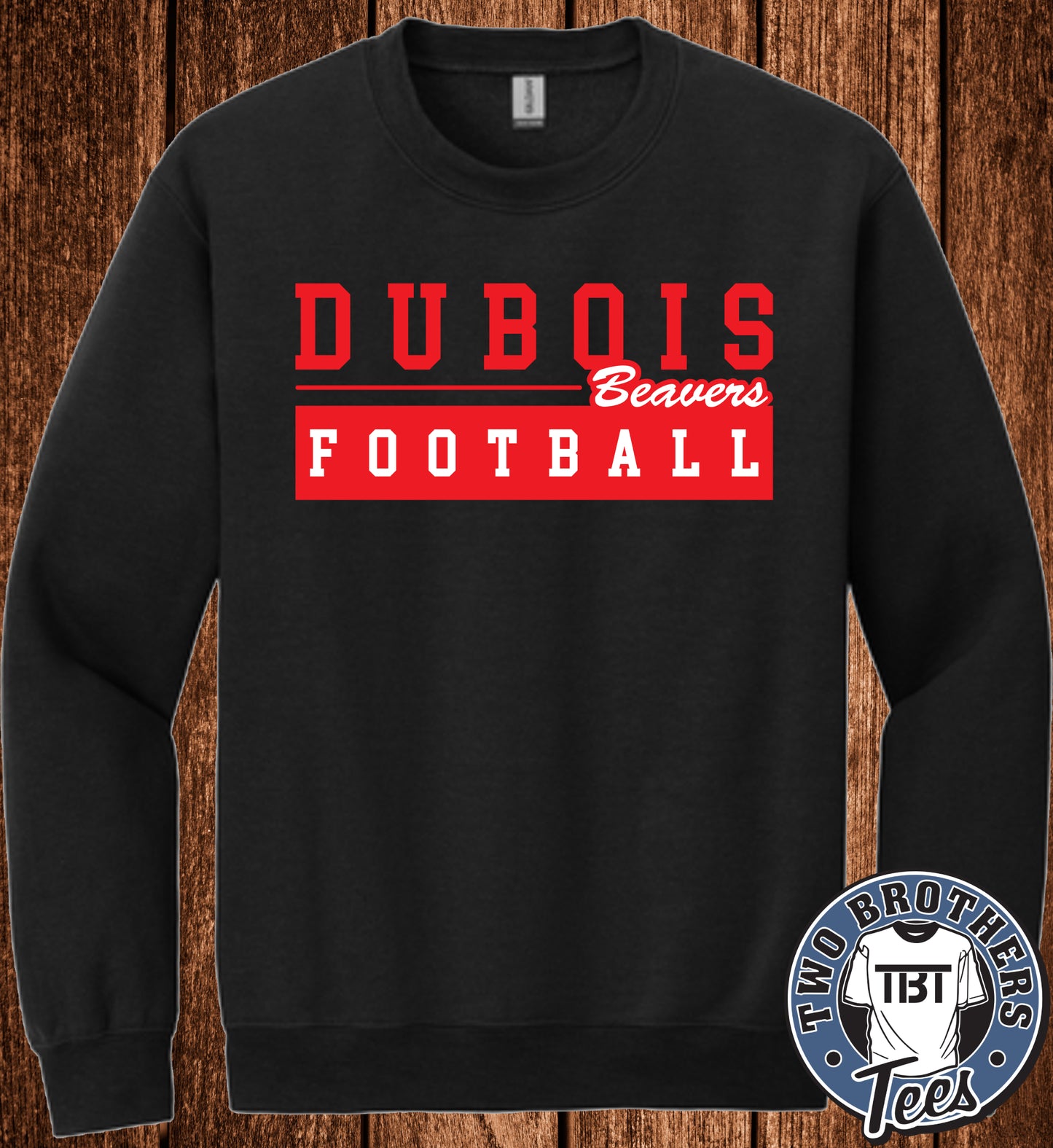 DuBois Beavers Football 2026 Crewneck Sweatshirt - Design 1