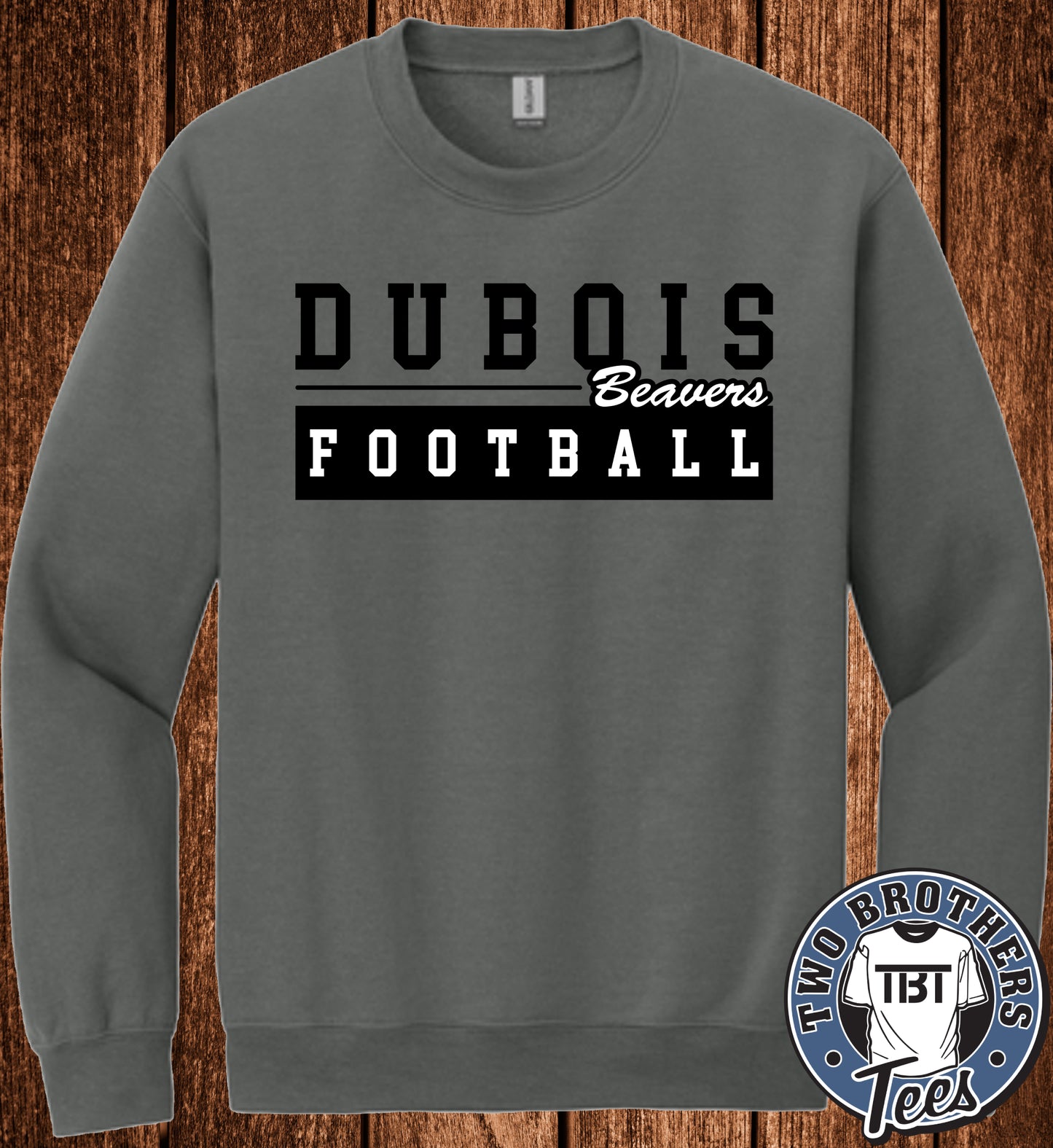 DuBois Beavers Football 2026 Crewneck Sweatshirt - Design 1