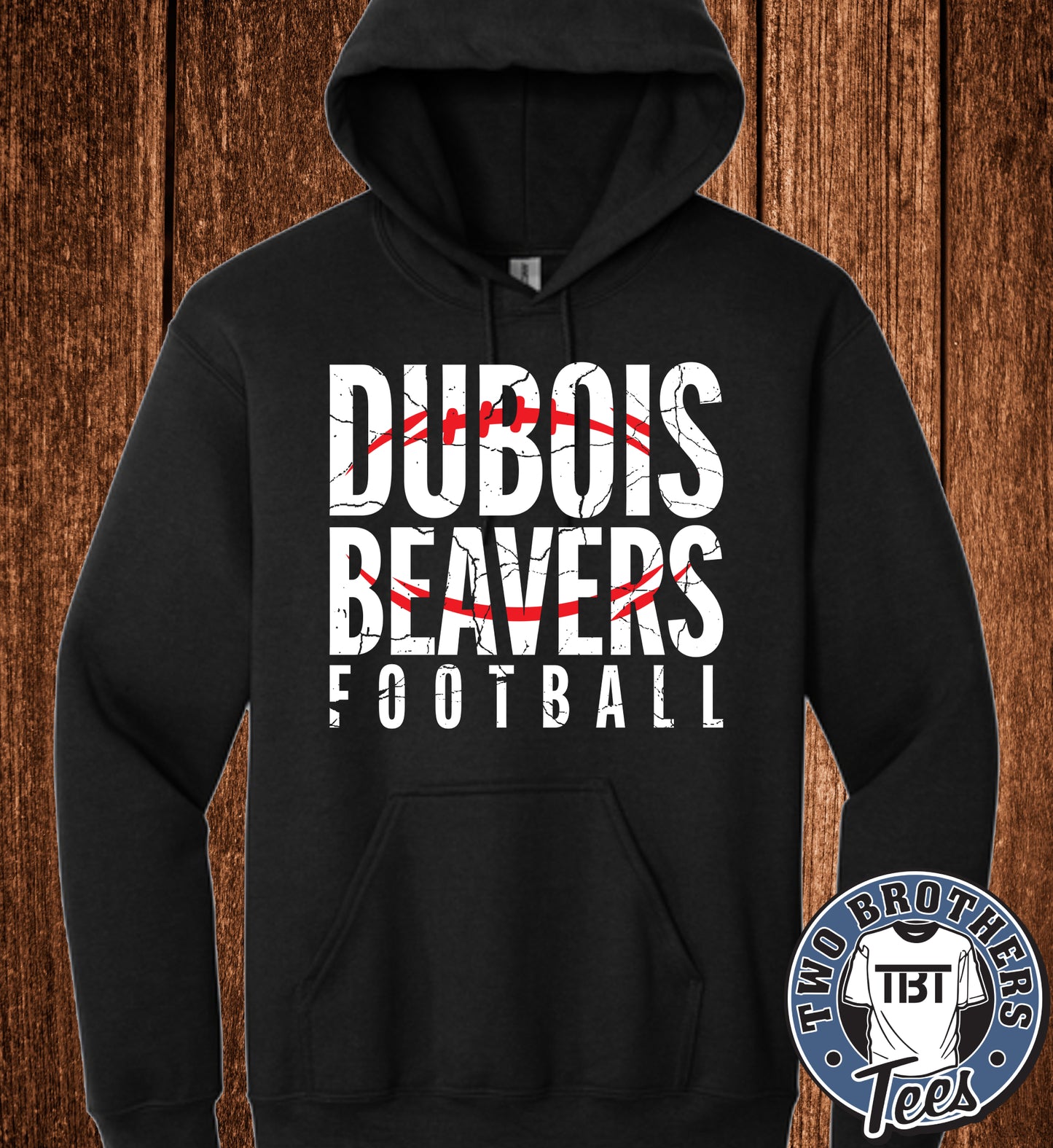 DuBois Beavers Football 2026 Hoodie - Design 2
