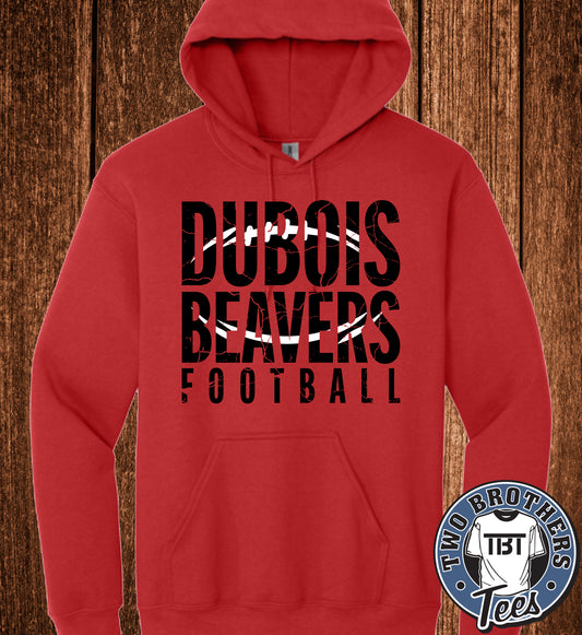 DuBois Beavers Football 2026 Hoodie - Design 2