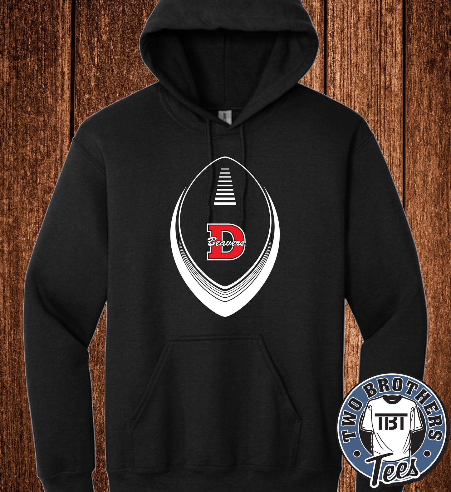 DuBois Beavers Football 2026 Hoodie - Design 3
