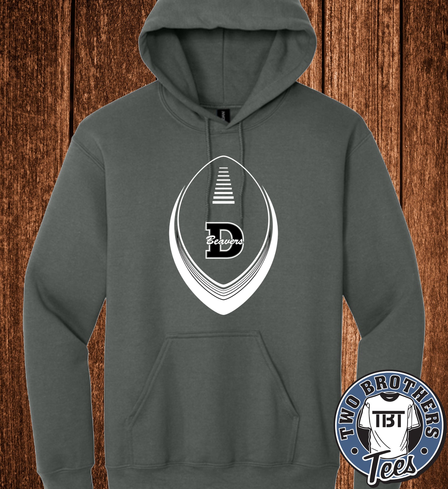 DuBois Beavers Football 2026 Hoodie - Design 3