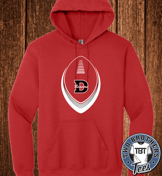 DuBois Beavers Football 2026 Hoodie - Design 3