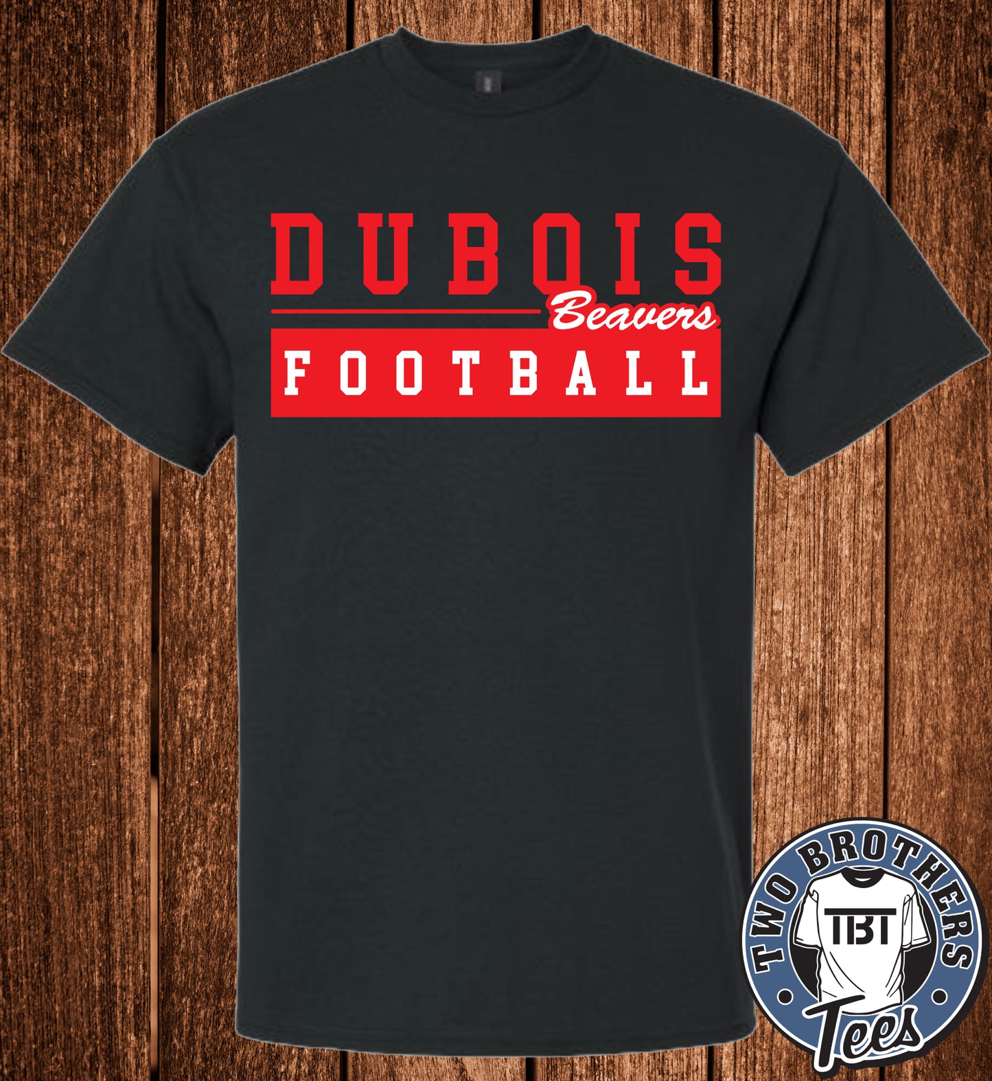 DuBois Beavers Football 2026 Softstyle T-Shirt - Design 1