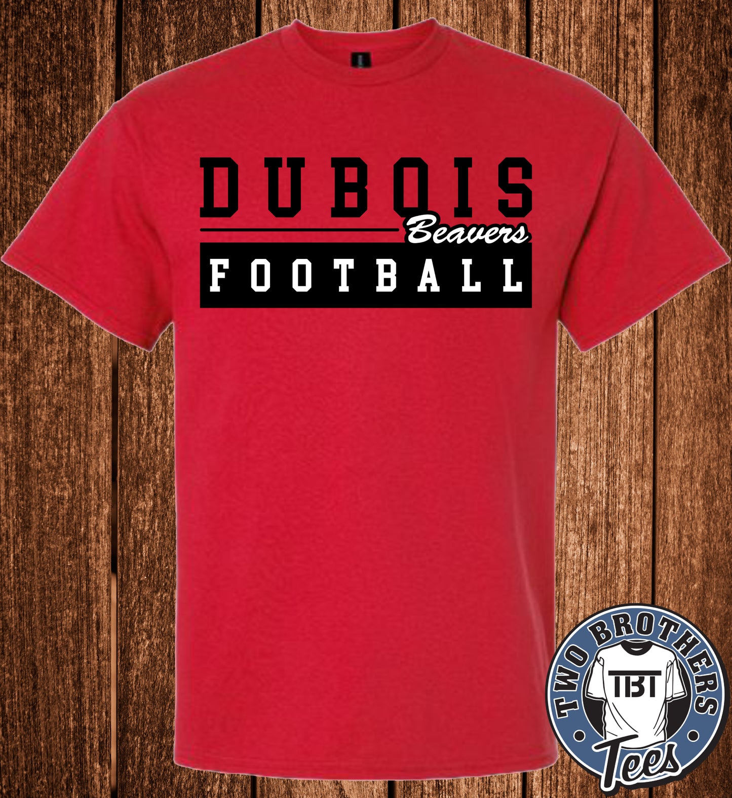 DuBois Beavers Football 2026 Softstyle T-Shirt - Design 1
