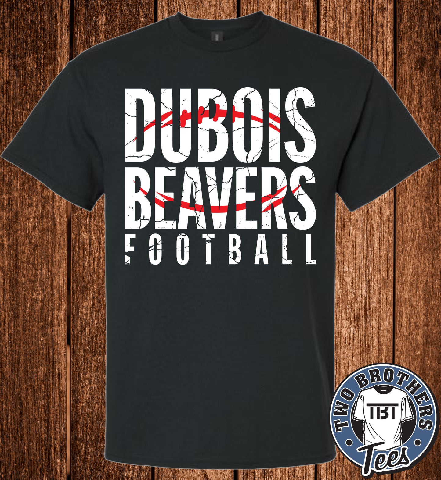 DuBois Beavers Football 2026 T-Shirt - Design 2