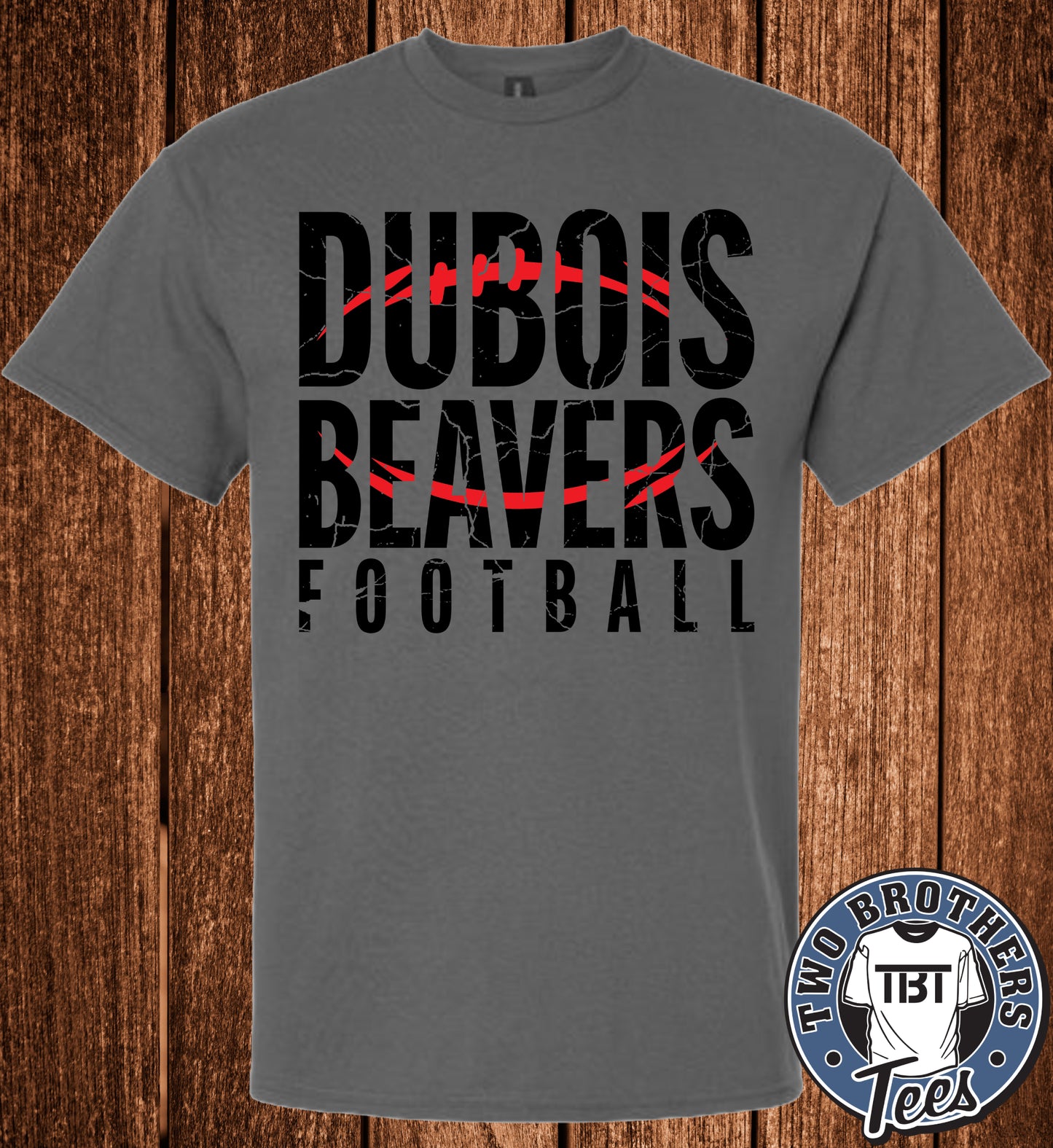 DuBois Beavers Football 2026 T-Shirt - Design 2