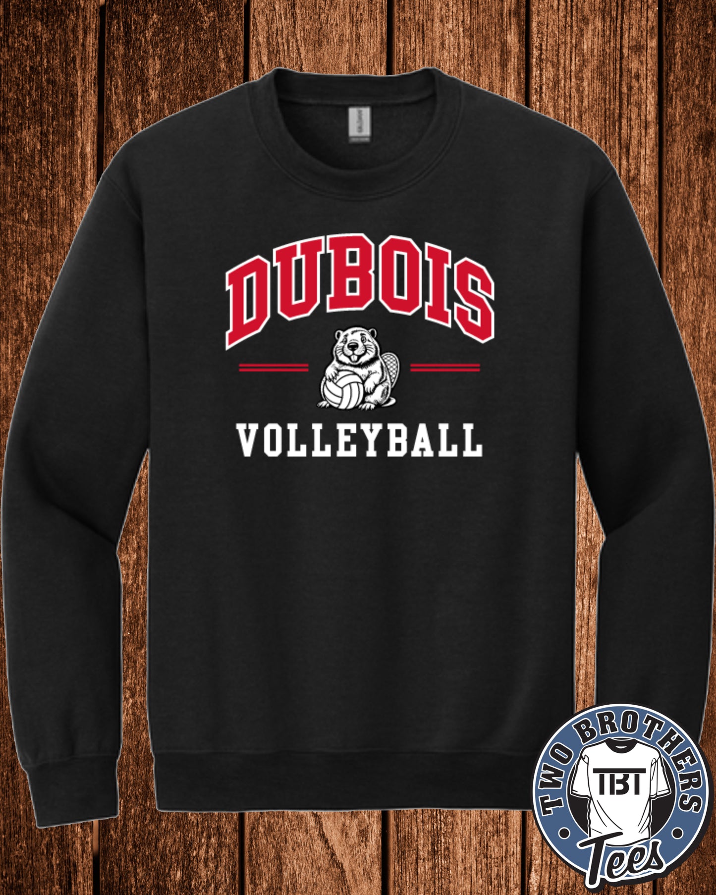 DuBois Beavers Volleyball 2026 Crewneck Sweatshirt - Design 3