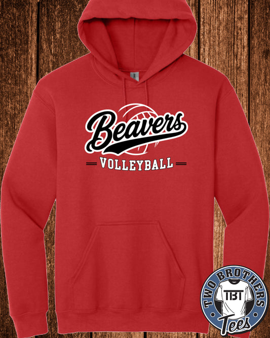 DuBois Beavers Volleyball 2026 Hoodie - Design 2