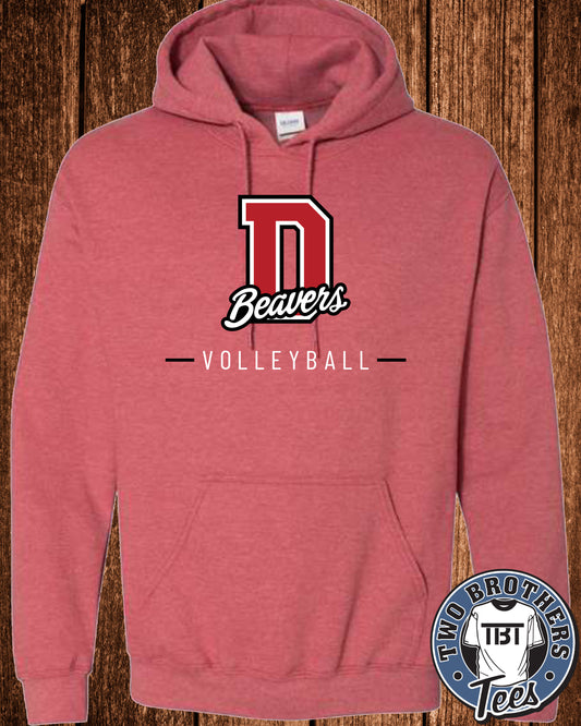 DuBois Beavers Volleyball 2026 Hoodie