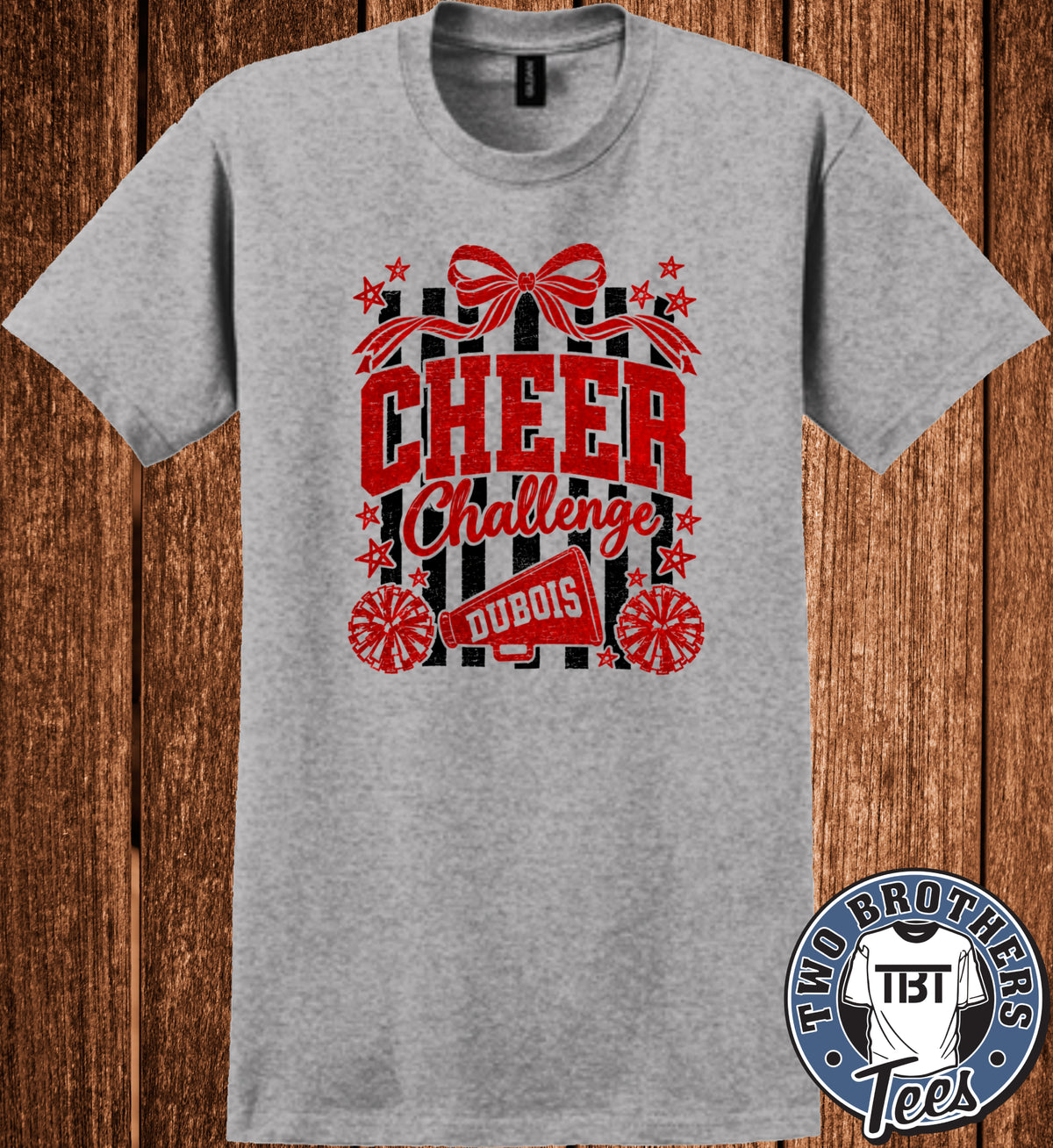 DuBois Cheer Challenge 2026 T-Shirt - WITH GLITTER