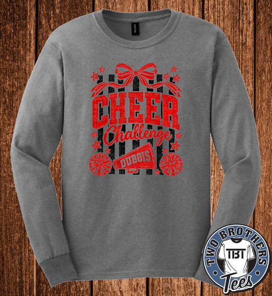 DuBois Cheer Challenge 2026 Long Sleeve T-Shirt