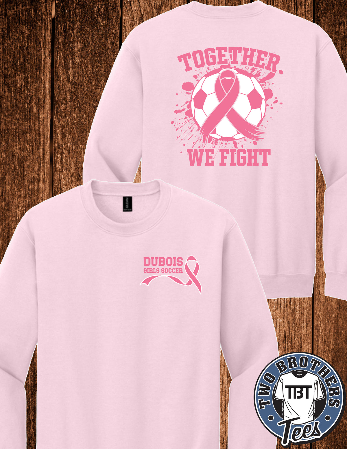 DuBois Pink Soccer 2026 Crewneck Sweatshirt