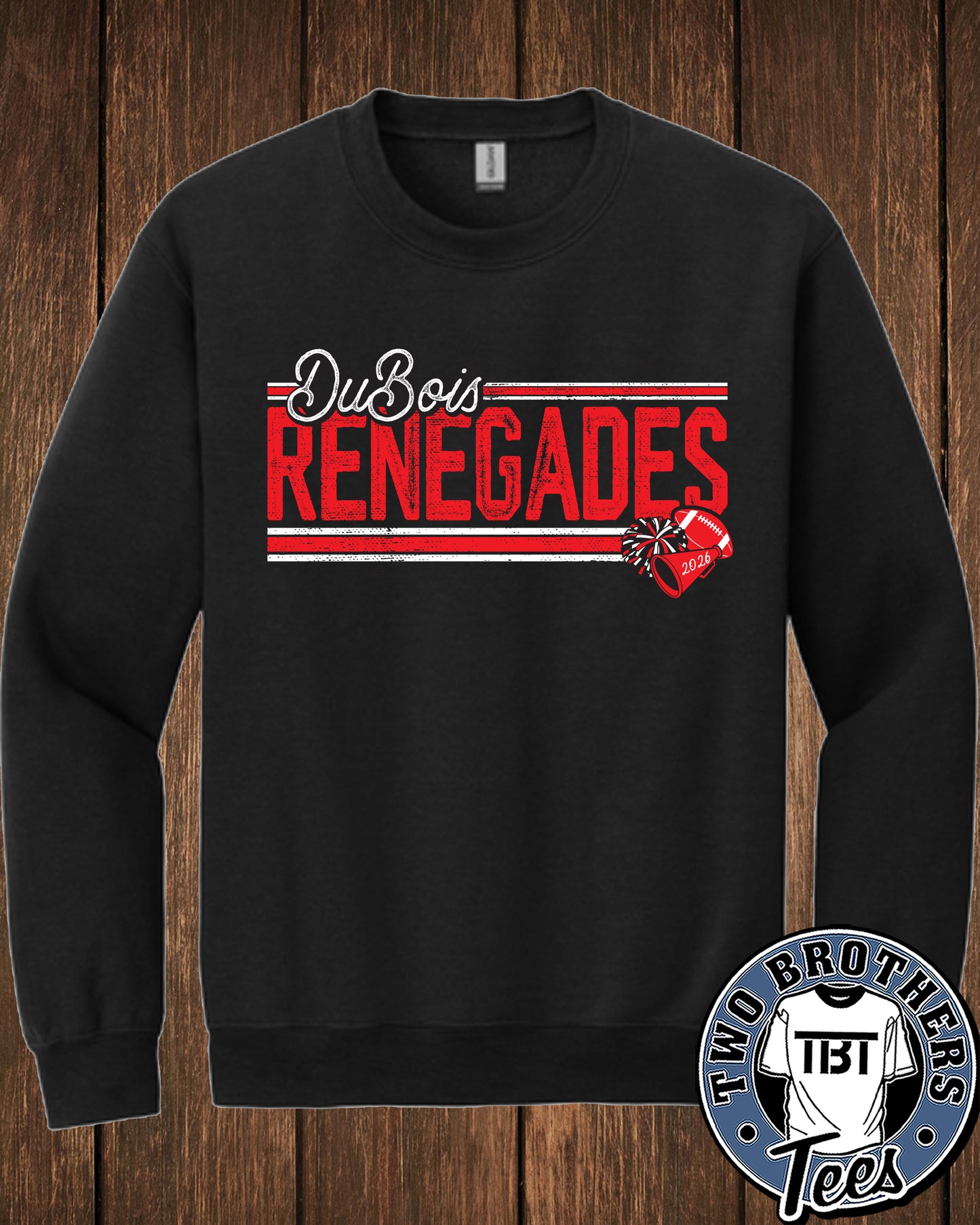 DuBois Renegades 2026 Crewneck Sweatshirt - Design 1
