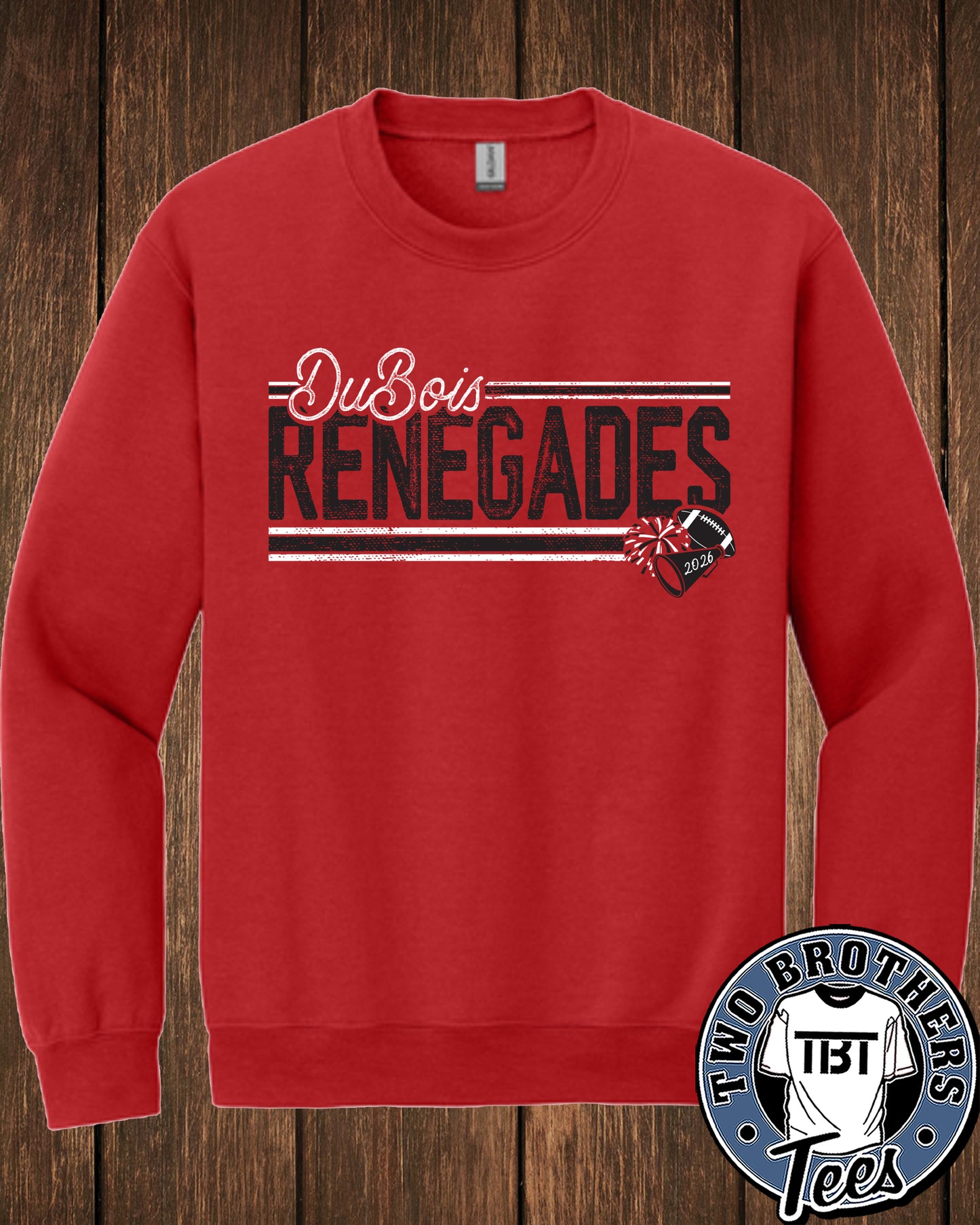 DuBois Renegades 2026 Crewneck Sweatshirt - Design 1