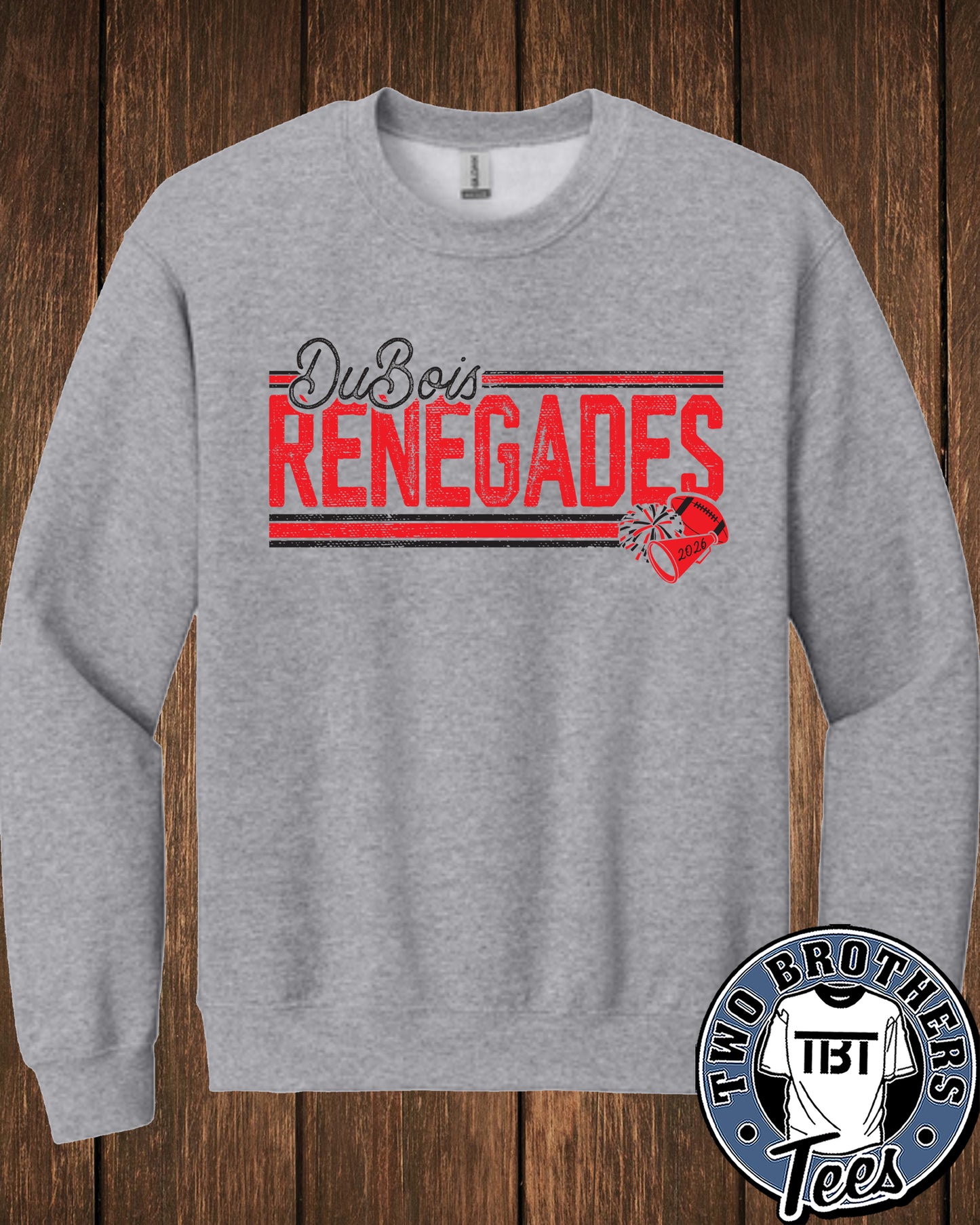DuBois Renegades 2026 Crewneck Sweatshirt - Design 1
