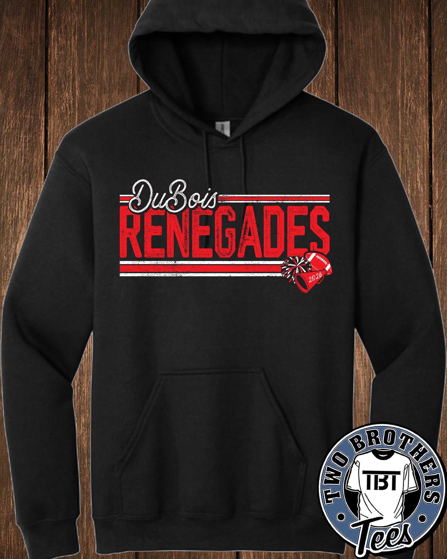 DuBois Renegades 2026 Hoodie - Design 1