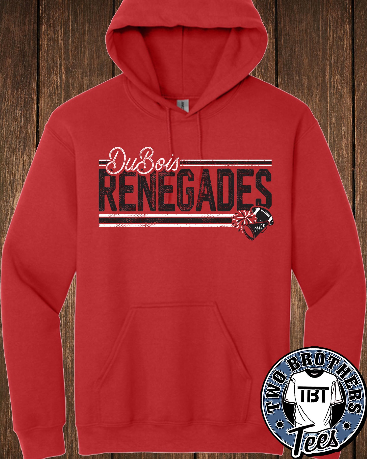 DuBois Renegades 2026 Hoodie - Design 1