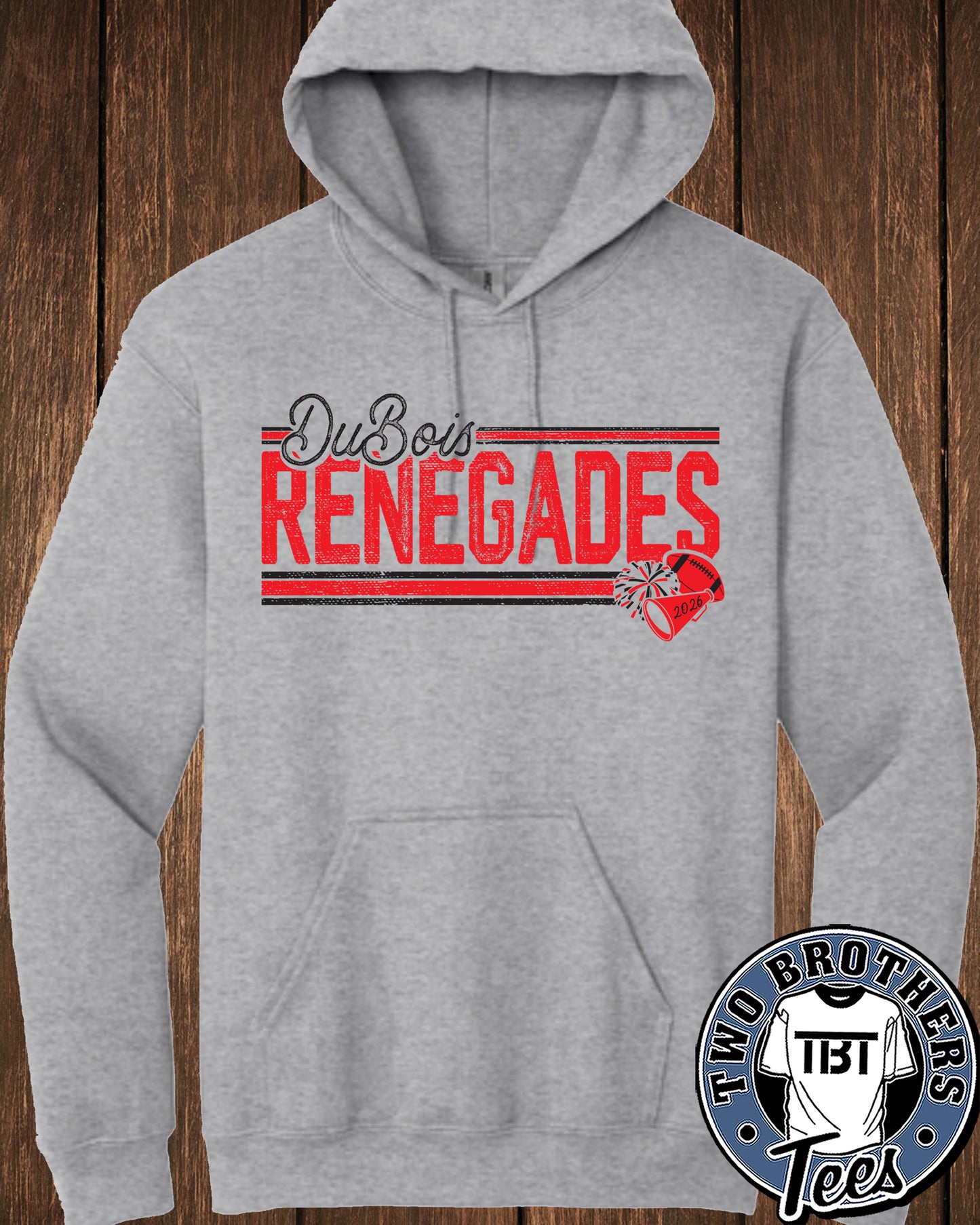 DuBois Renegades 2026 Hoodie - Design 1