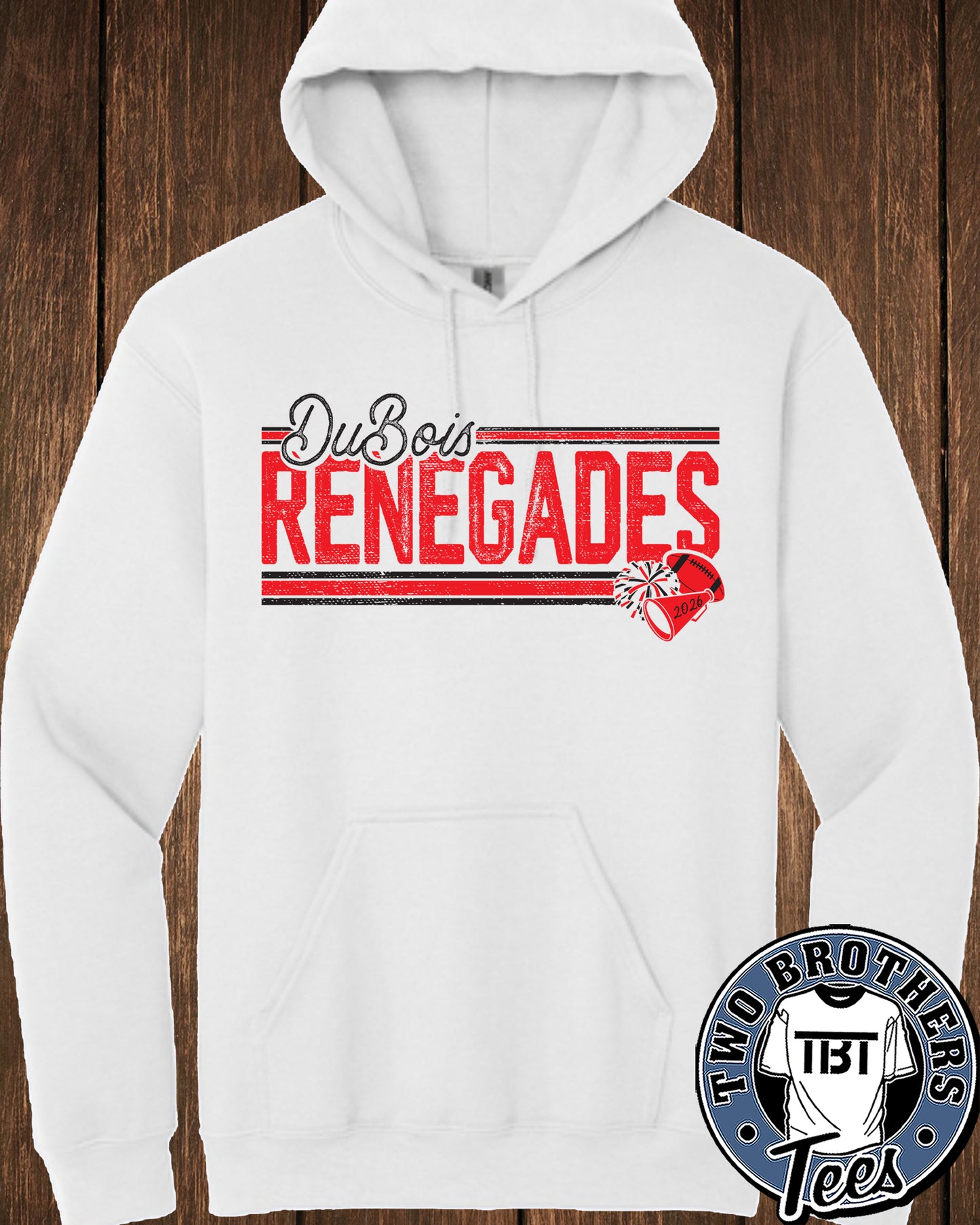 DuBois Renegades 2026 Hoodie - Design 1
