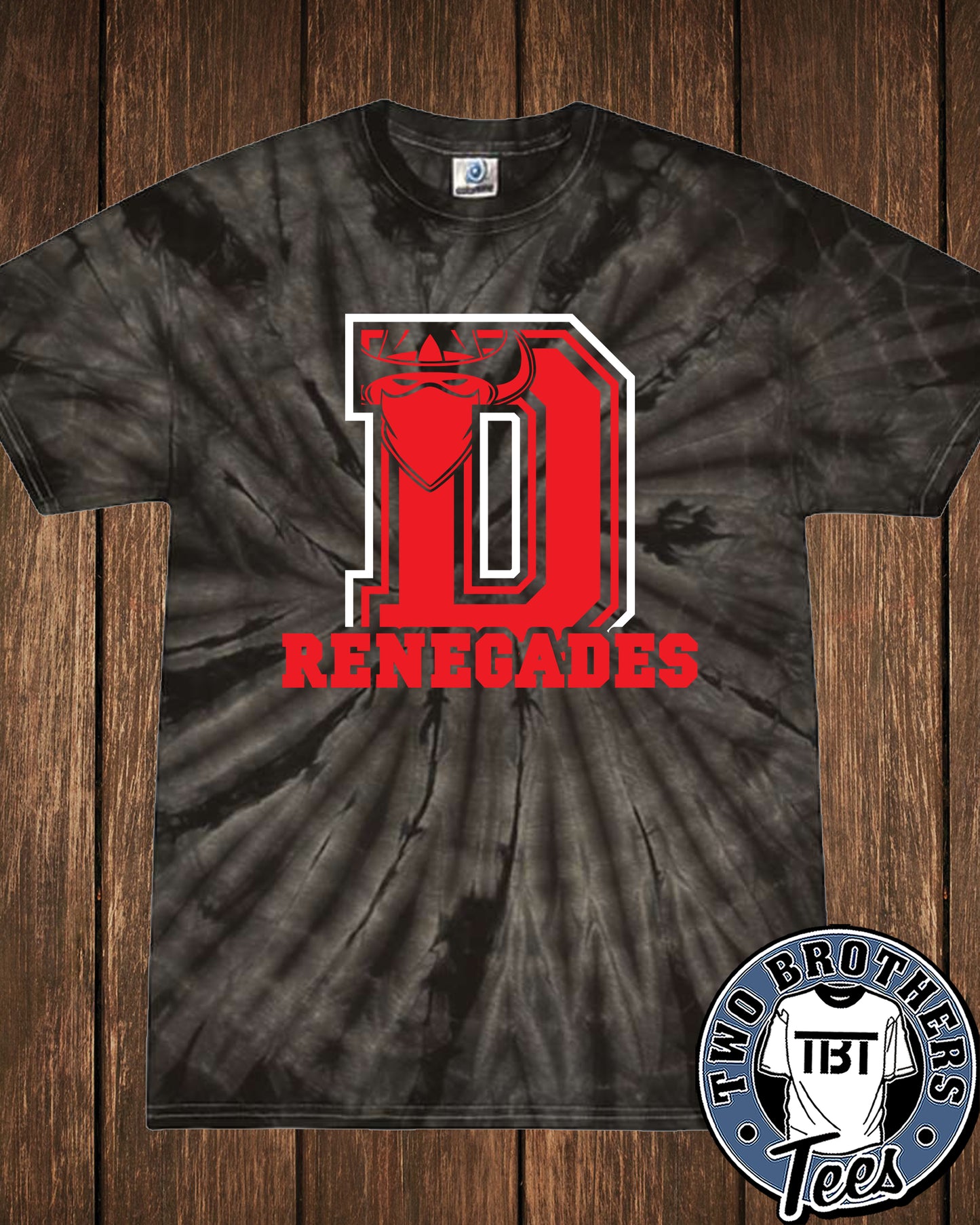 DuBois Renegades 2026 Tie-Dye T-Shirt - Design 3