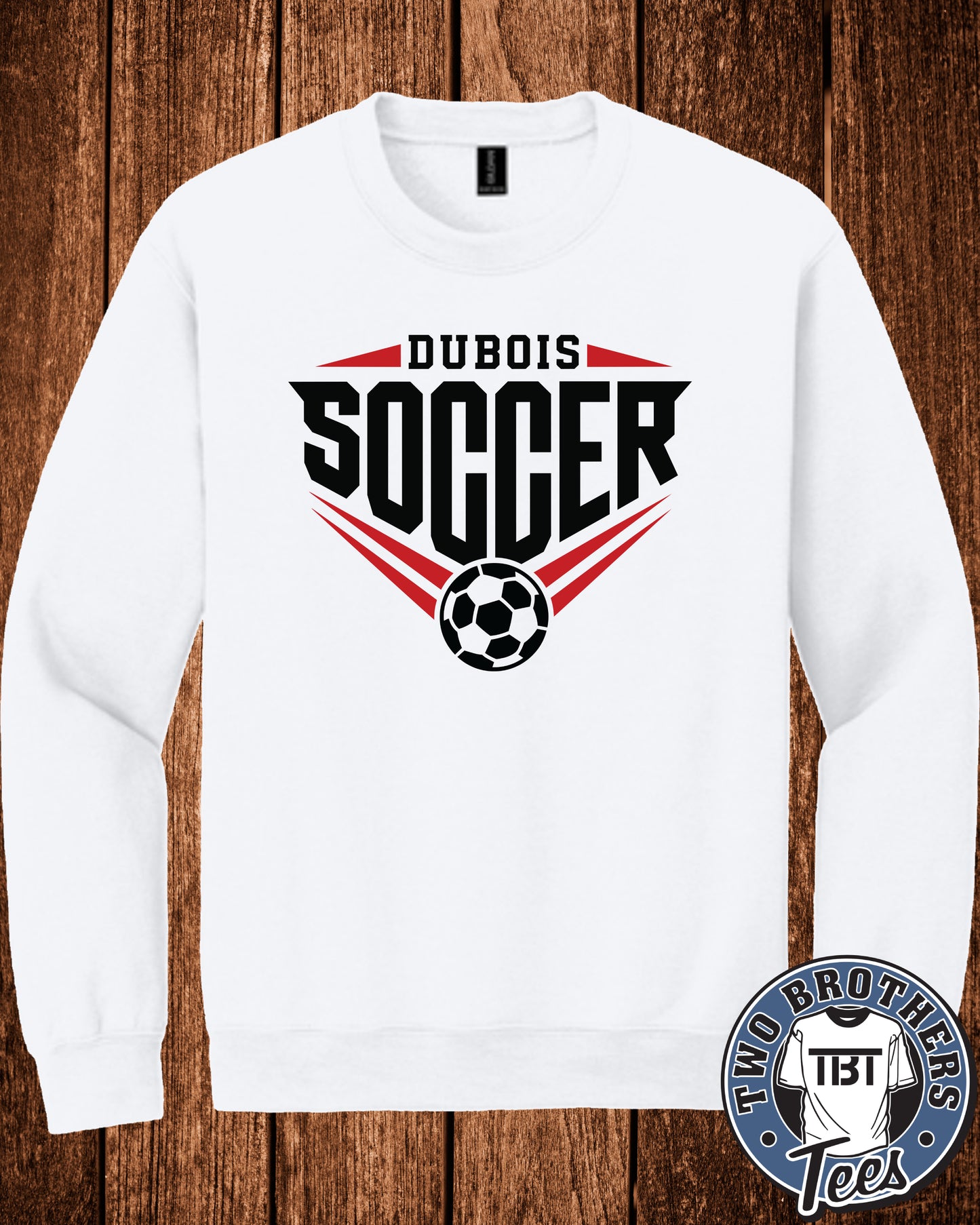 DuBois Soccer 2026 Softstyle Crewneck Sweatshirt - Design 1