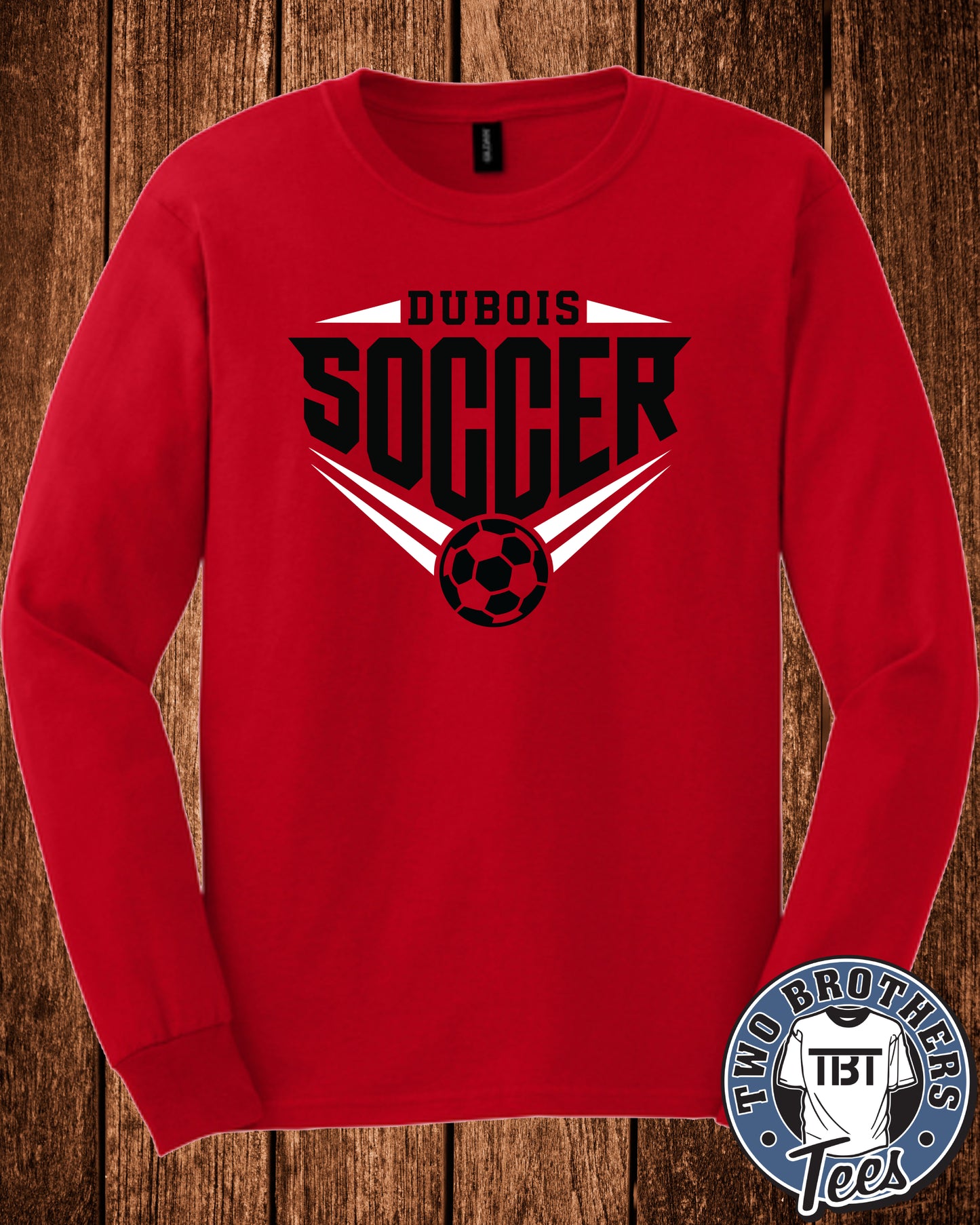DuBois Soccer 2026 Long Sleeve T-Shirt - Design 1