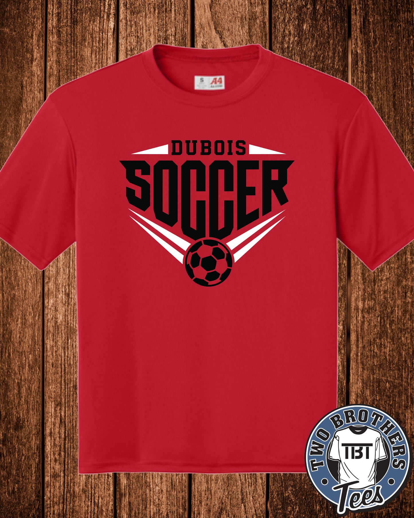 DuBois Soccer 2026 Performance T-Shirt - Design 1