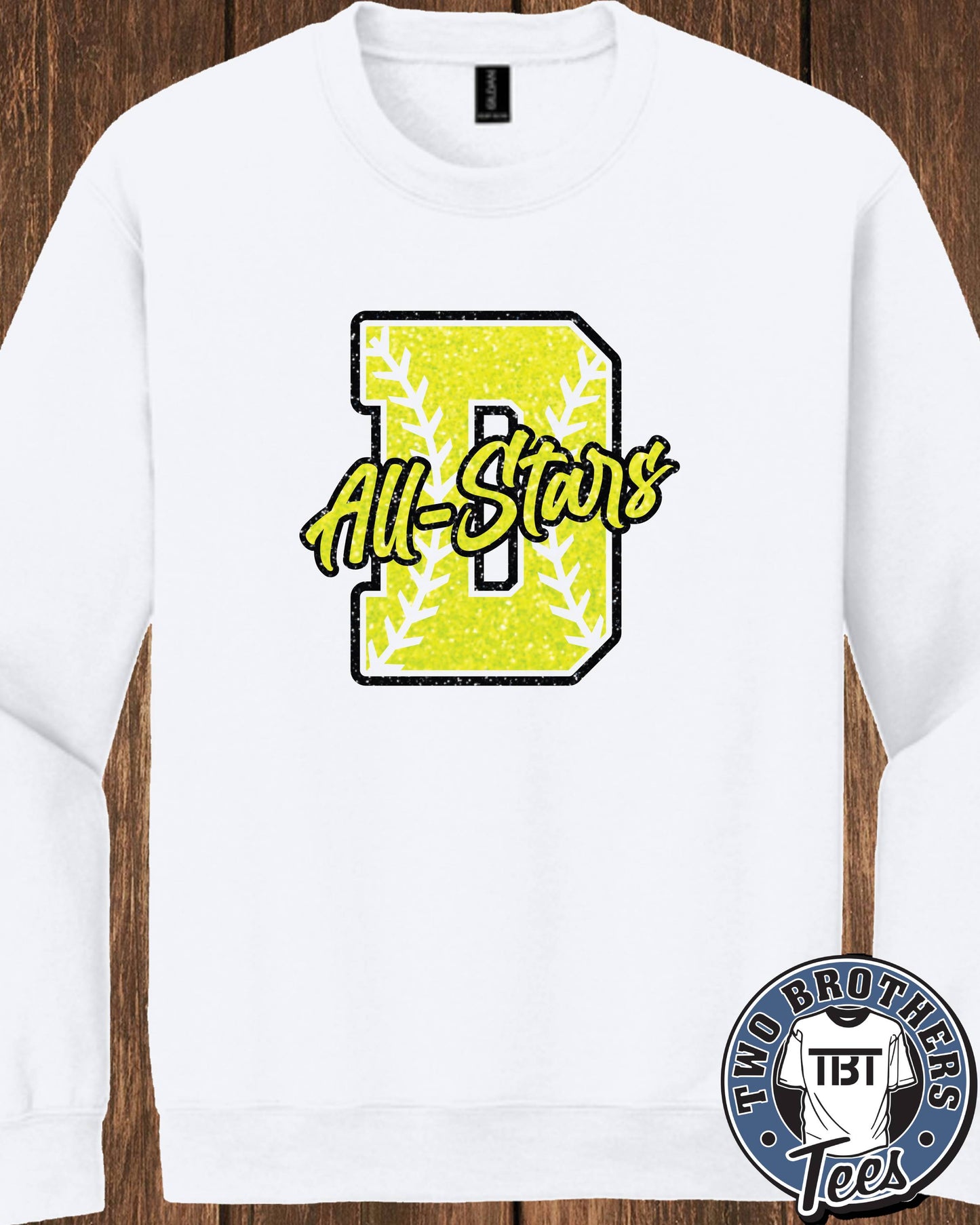 DuBois All Stars "D" Crewneck Sweatshirt - With Glitter