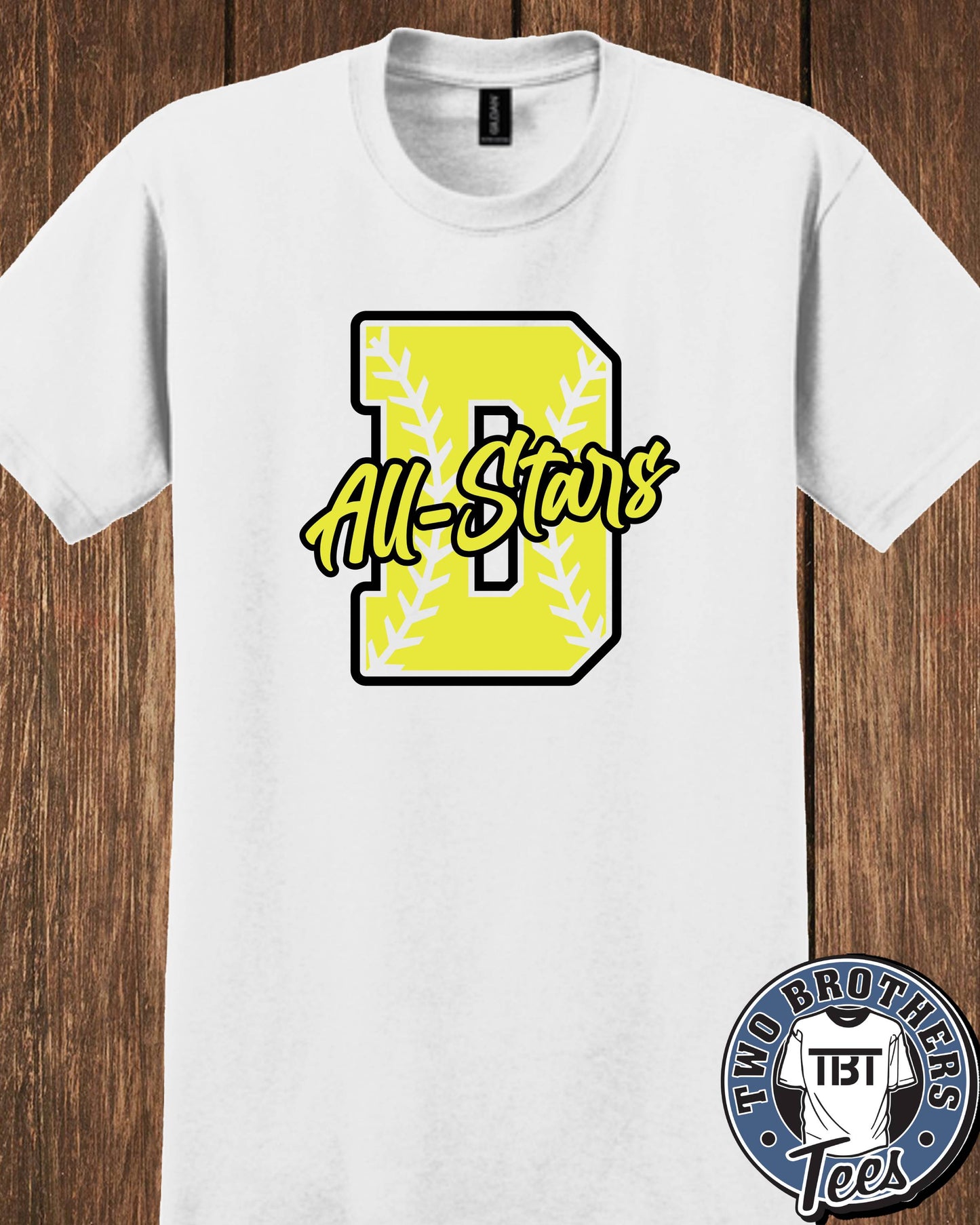 DuBois All Stars "D" T-Shirt - No Glitter