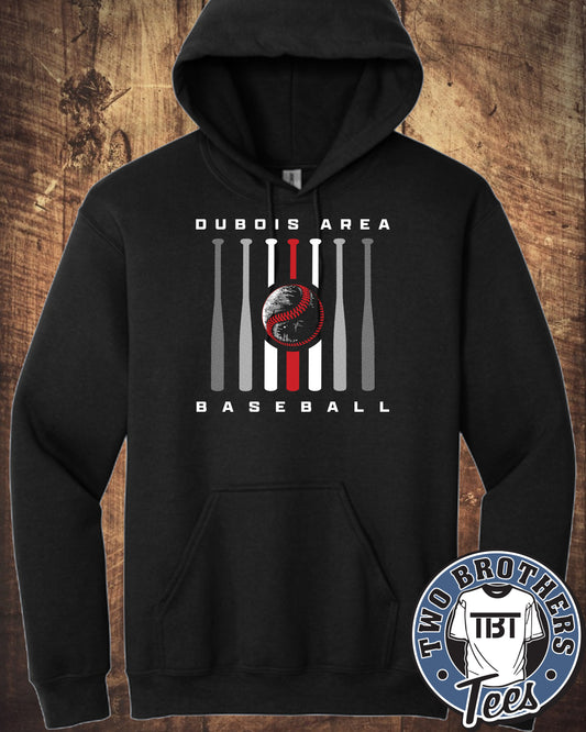 DuBois Area Baseball Hoodie - Design 4