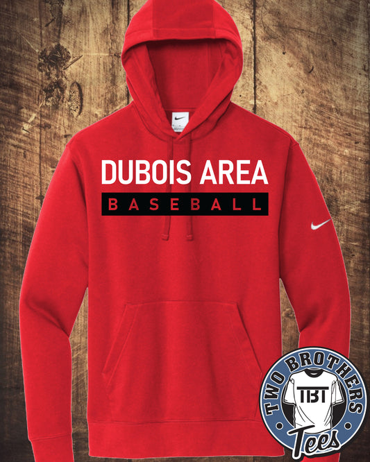 DuBois Area Baseball Nike Hoodie - Design 1