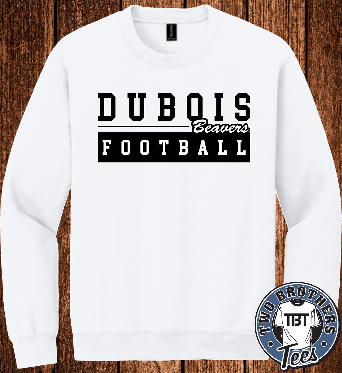 DuBois Beavers Football 2026 Crewneck Sweatshirt - Design 1