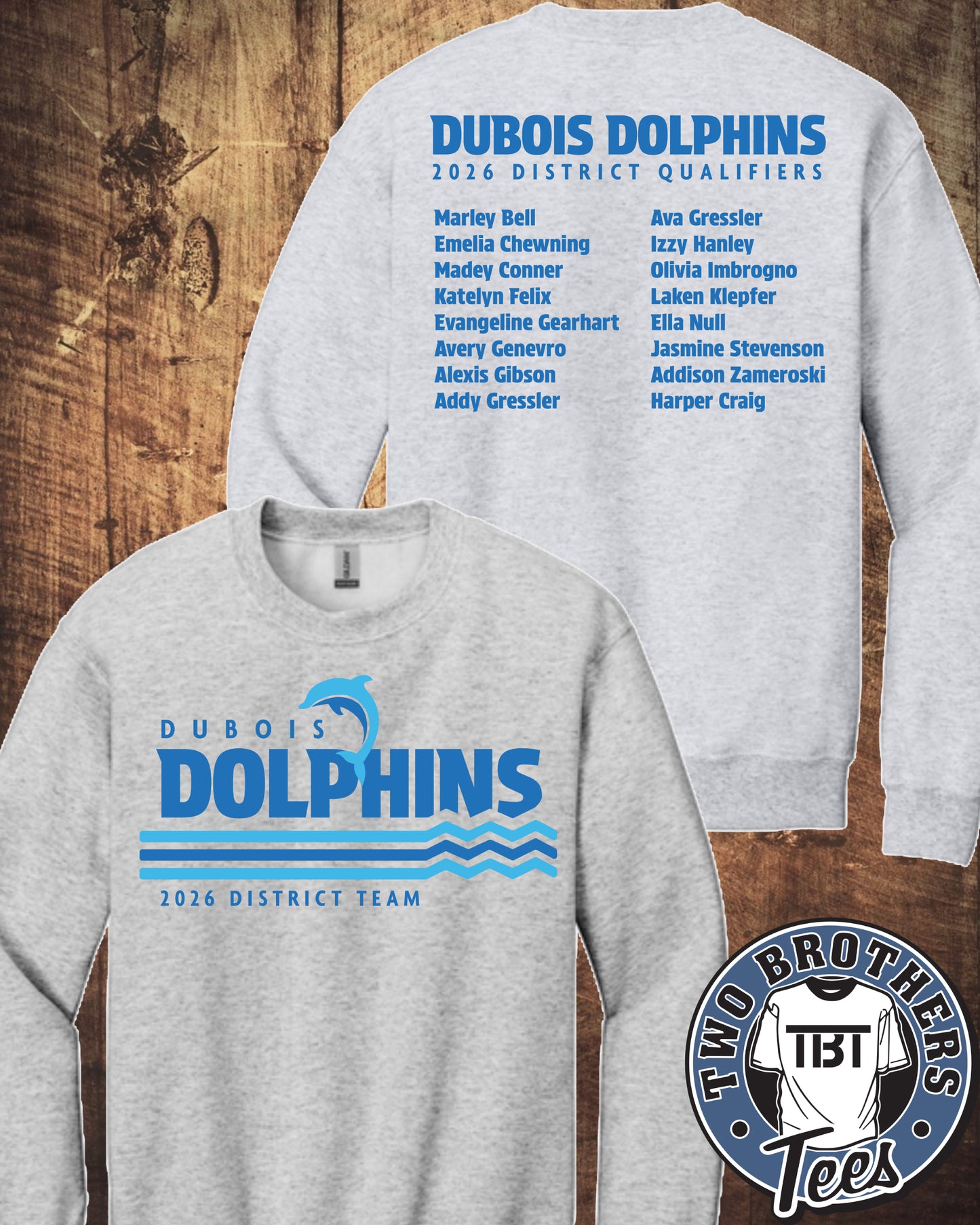 DuBois Dolphins District Crewneck Sweatshirt