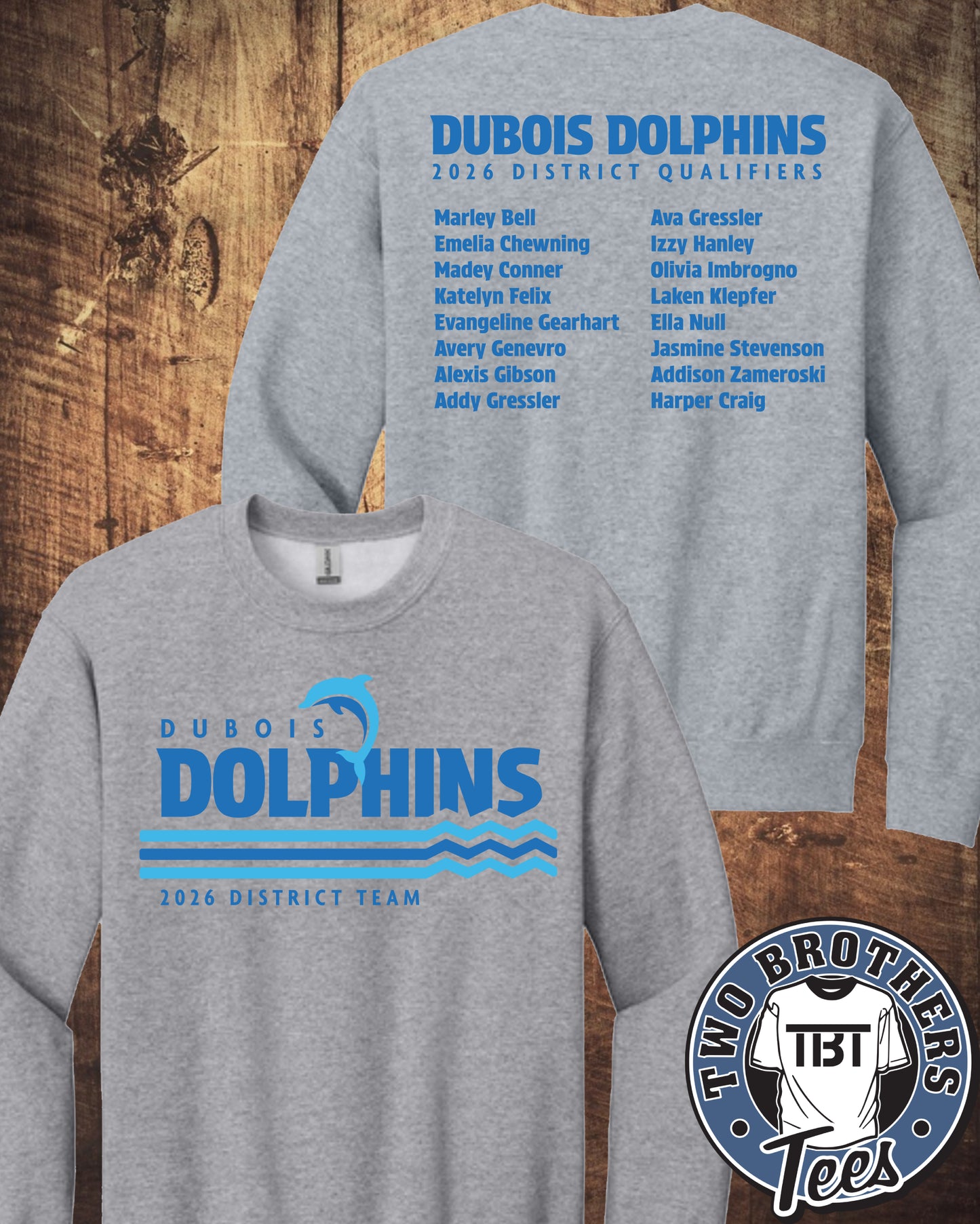 DuBois Dolphins District Crewneck Sweatshirt