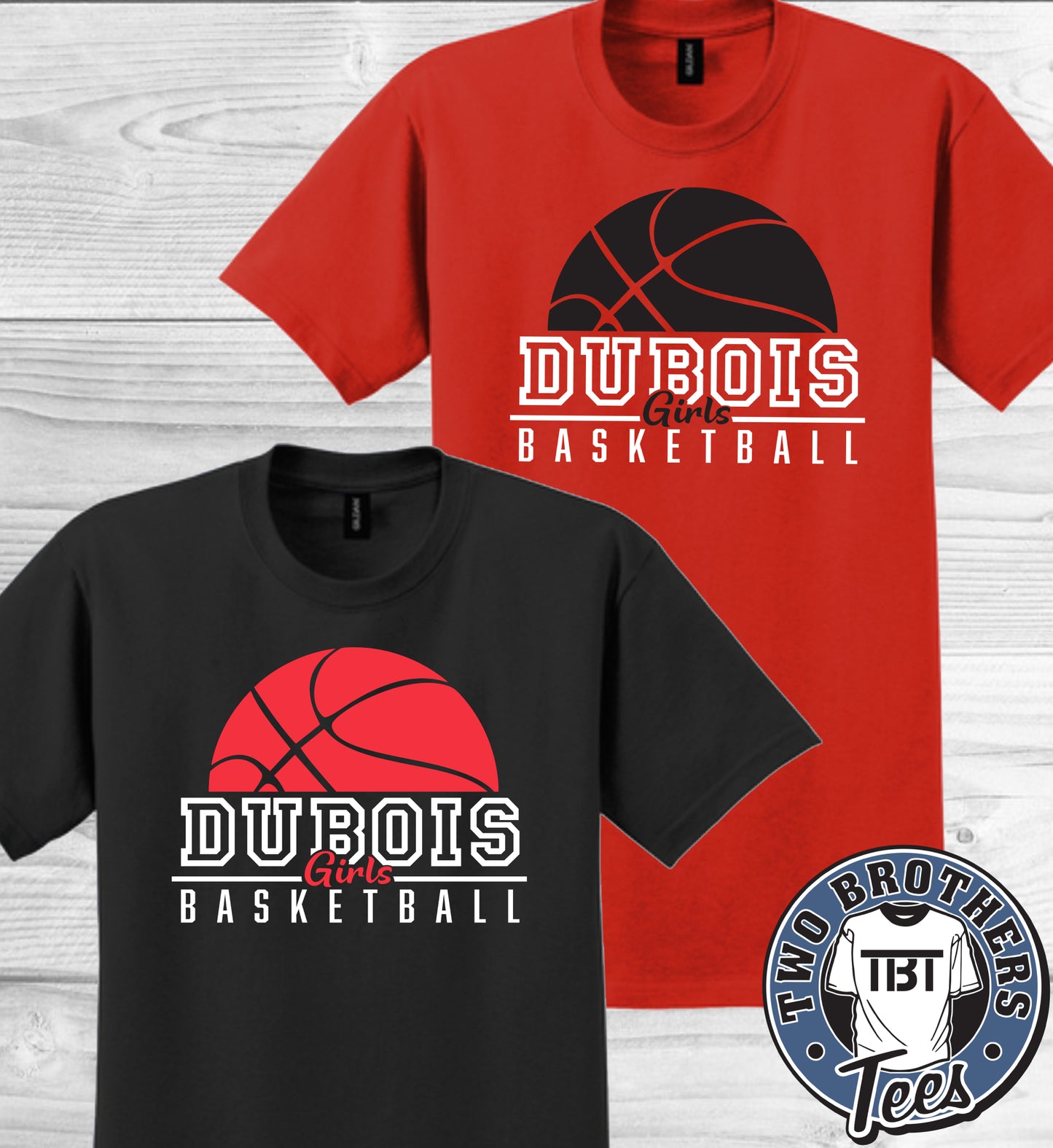 DuBois Girls Basketball T-Shirt - Design 2