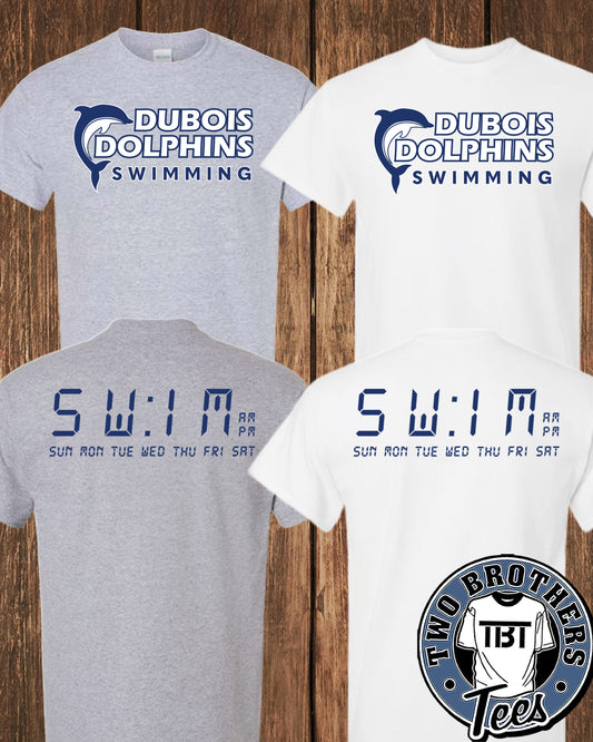 DuBois Dolphins SW:IM Time T-Shirts