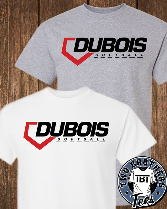 DuBois Softball T-Shirt - Design 2