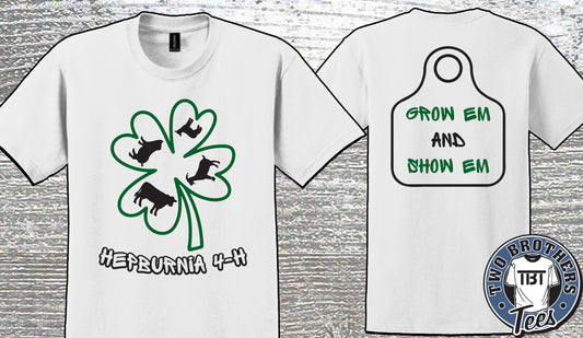Hepburnia 4-H Club T-Shirt - Design 1