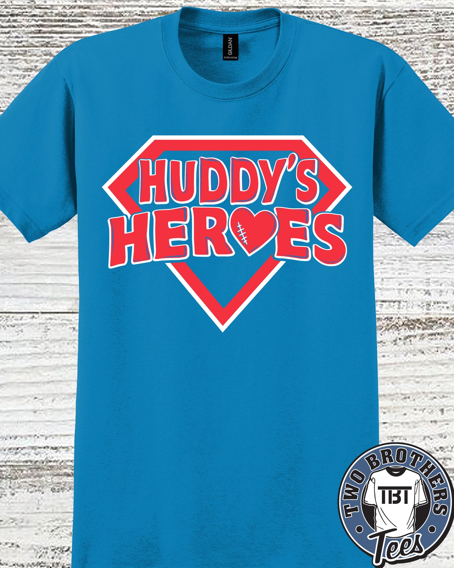 Huddy's Heroes Adult T-Shirt