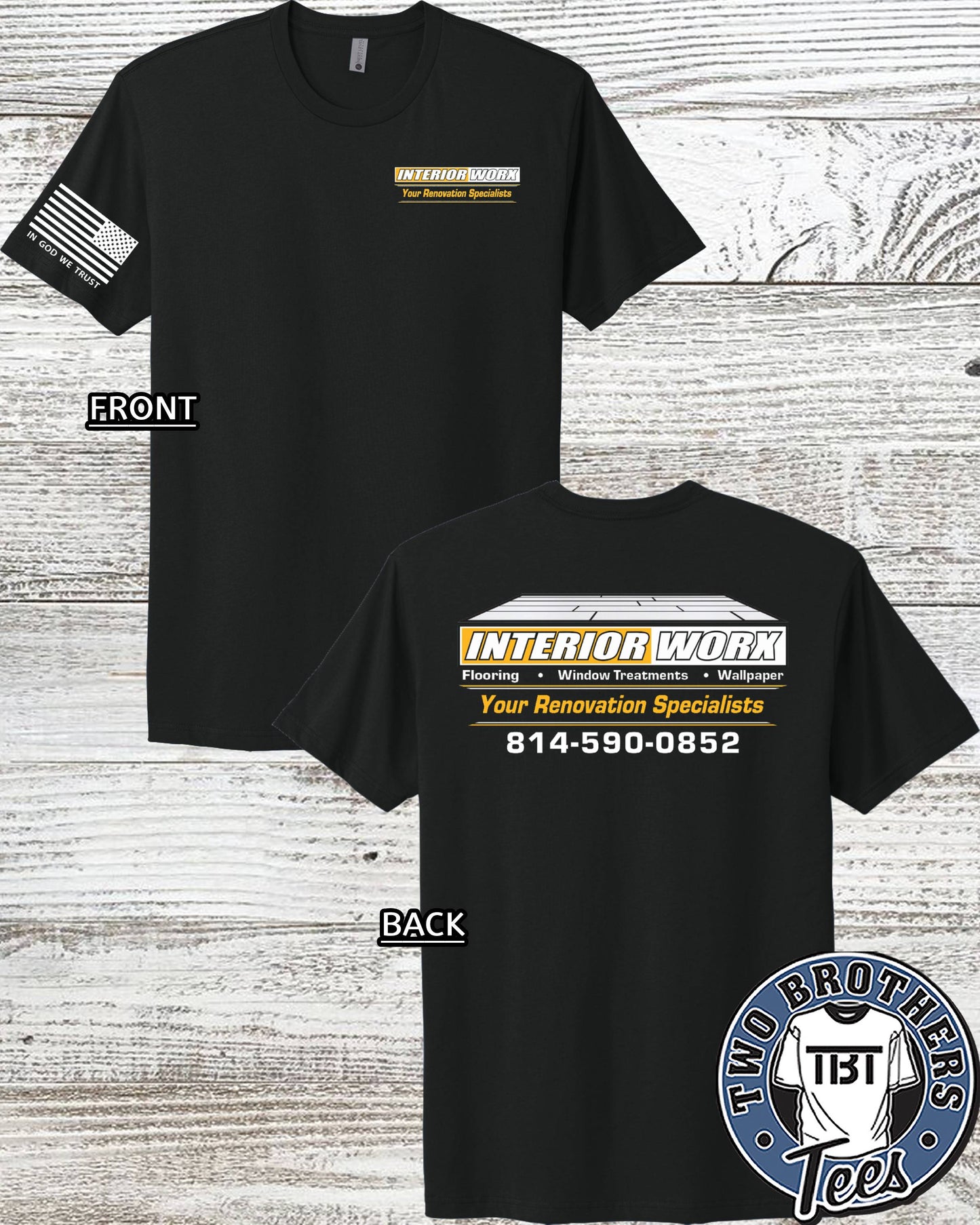Interior Worx District T-Shirt Design 2