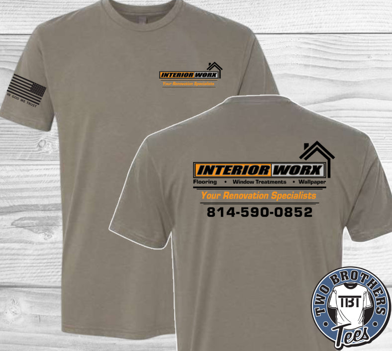 Interior Worx Next Level Sueded T-Shirt