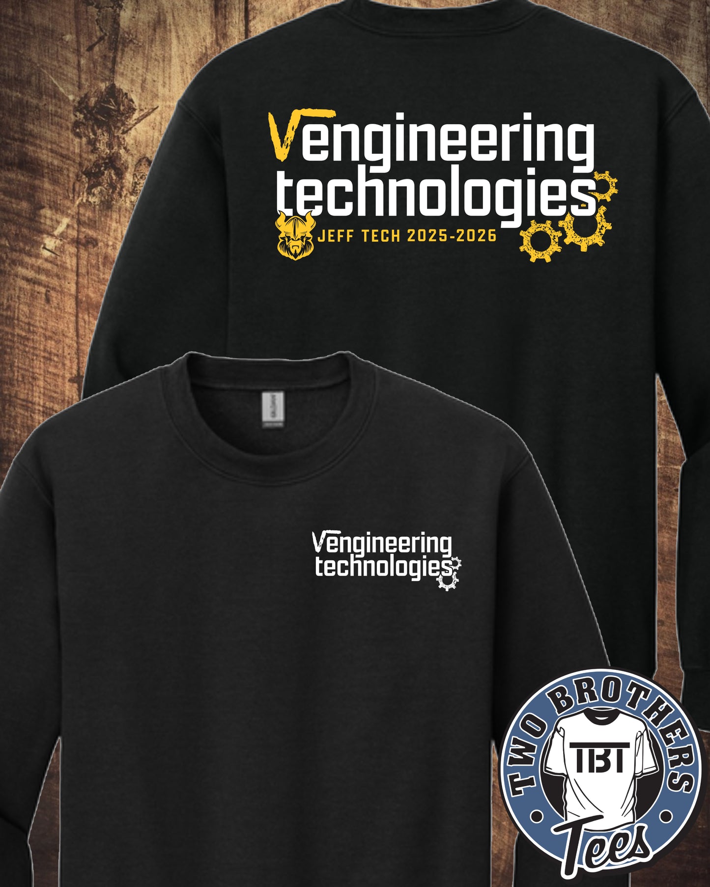 Jeff Tech Engineering Crewneck Sweatshirt