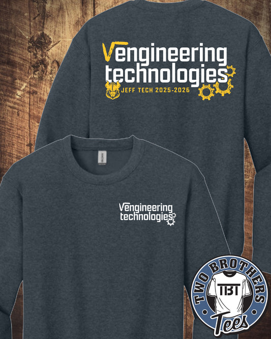 Jeff Tech Engineering Crewneck Sweatshirt