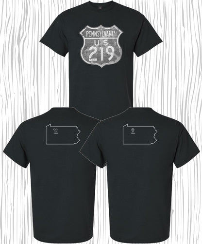 Johnsonburg Route 219 T-Shirt