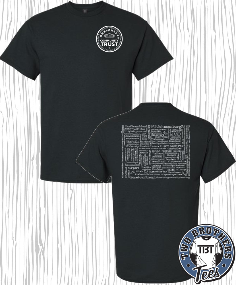 Johnsonburg Word Cloud T-Shirt