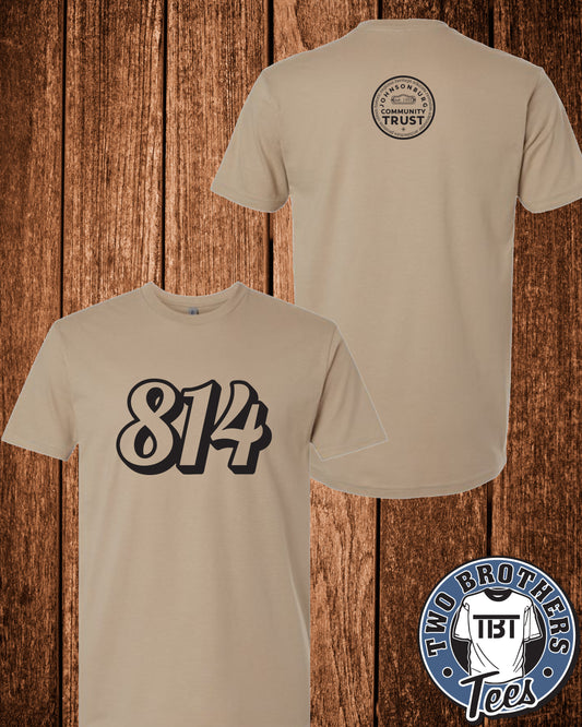 Johnsonburg 814 T-Shirt - Design on Front / Trust Logo on Back