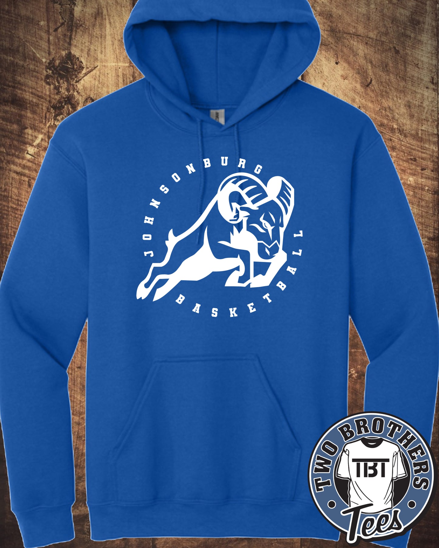 Johnsonburg Basketball Hoodie - Design 2