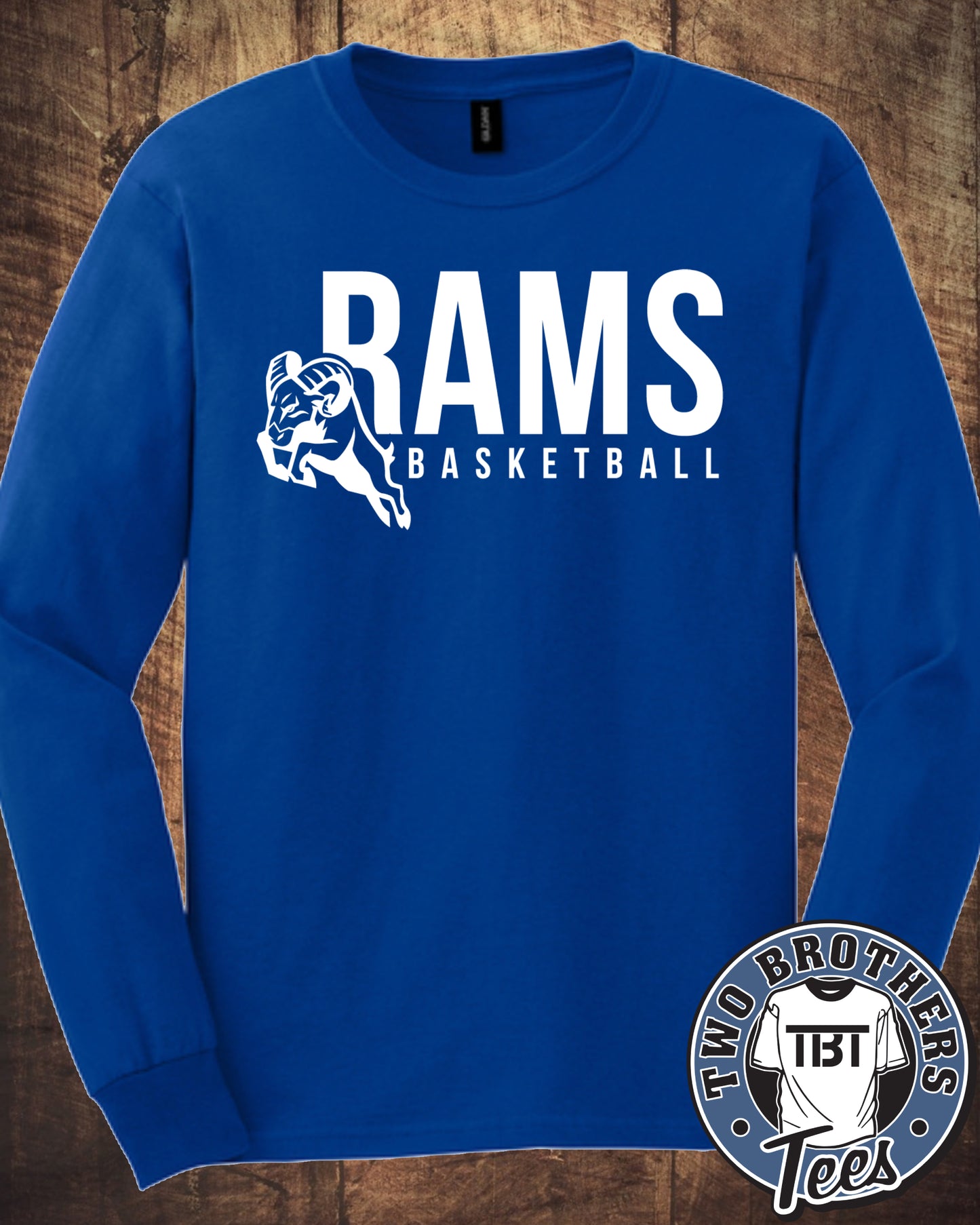 Johnsonburg Basketball Long Sleeve T-Shirt - Design 3