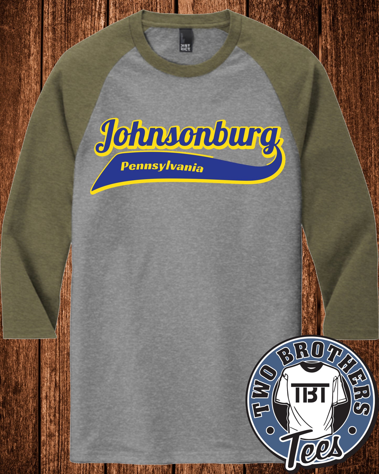 Johnsonburg PA Raglan T-Shirt